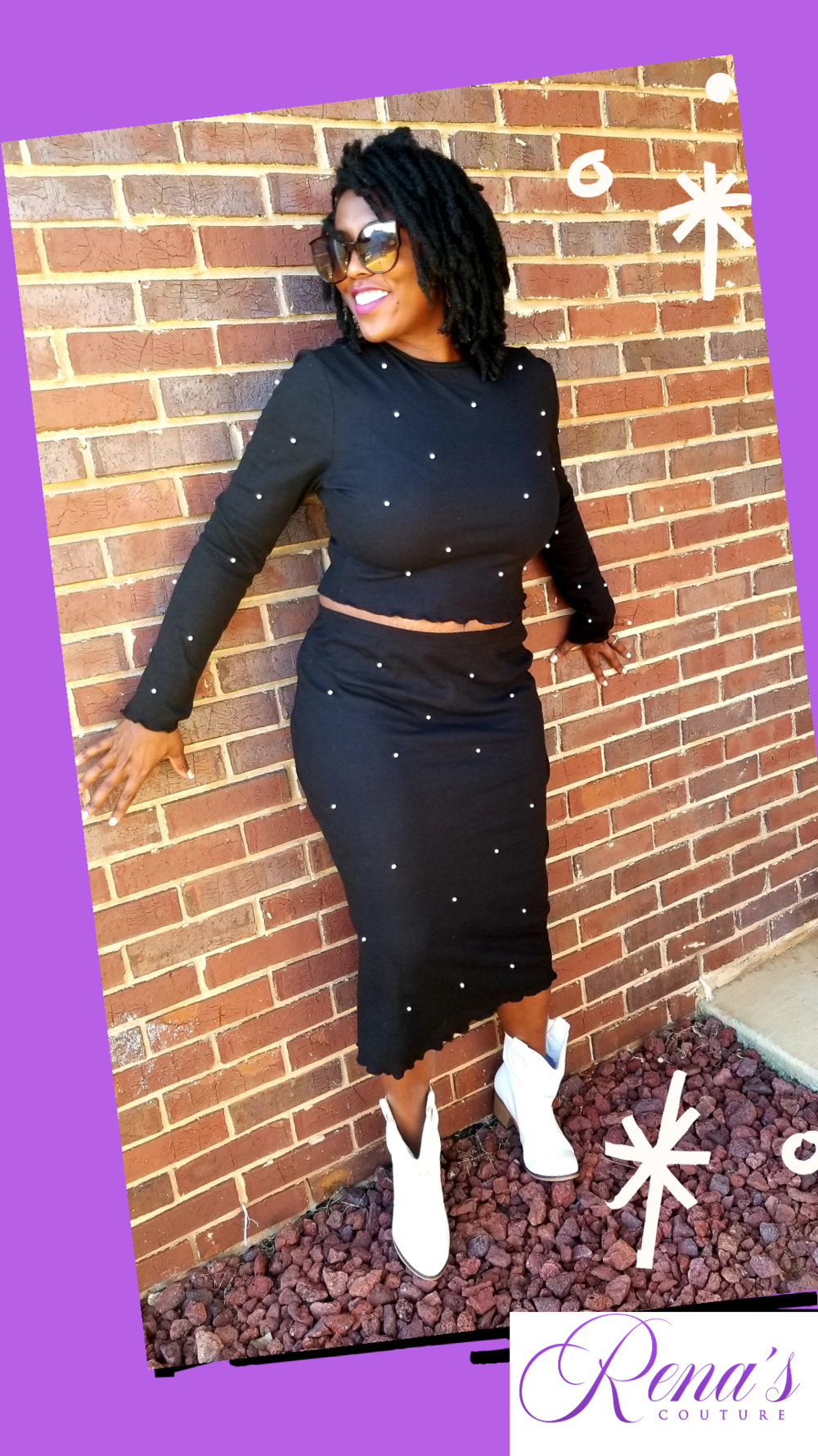 Rena's Hot Moms In Black