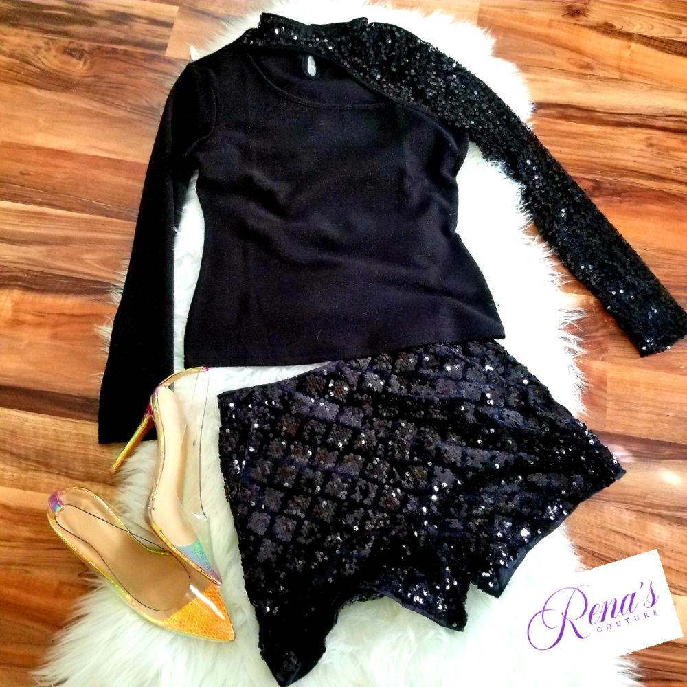 Rena's Sequin Shorts