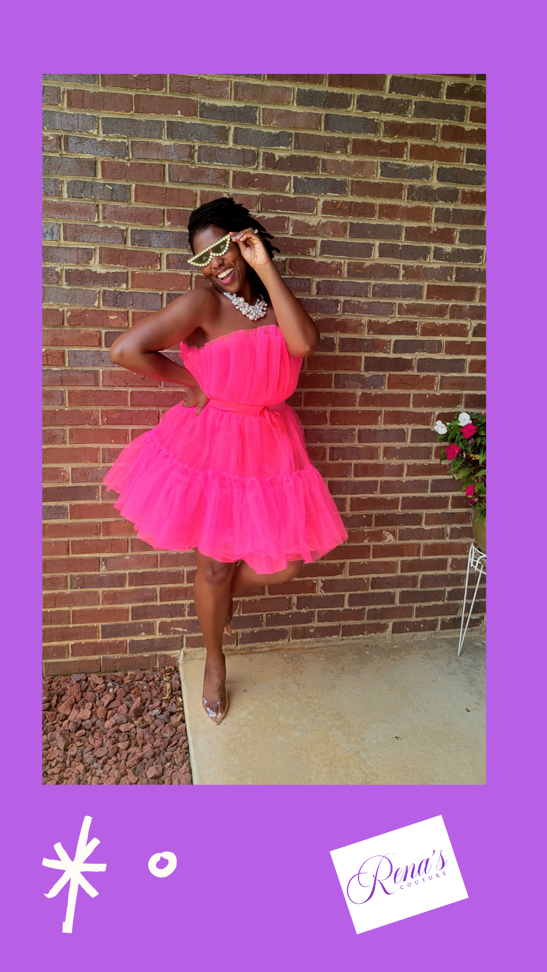 Rena's Barbie In Pink Dress