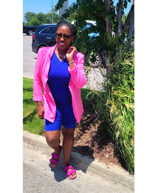 Rena's Biker Short Set