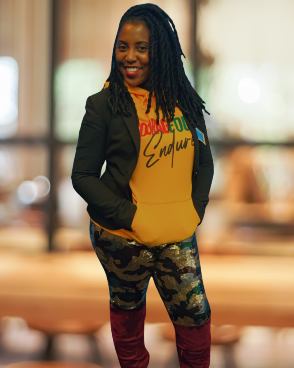 Courageously Endure Hoodie